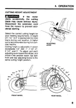 Preview for 11 page of Honda HR17EPA Owner'S Manual