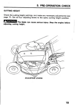 Preview for 21 page of Honda HR195PDA Owner'S Manual