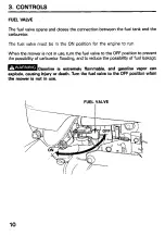 Preview for 12 page of Honda HR21-5 Owner'S Manual