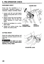 Preview for 28 page of Honda HR21-5 Owner'S Manual