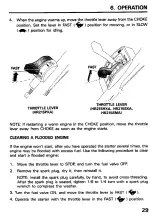 Preview for 31 page of Honda HR21-5 Owner'S Manual