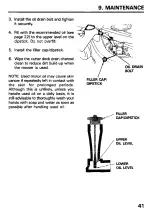 Preview for 43 page of Honda HR21-5 Owner'S Manual