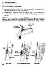 Preview for 48 page of Honda HR21-5 Owner'S Manual