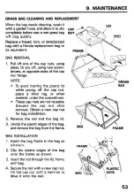 Preview for 55 page of Honda HR21-5 Owner'S Manual