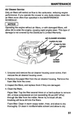 Preview for 53 page of Honda HR215HMA Owner'S Manual