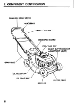 Предварительный просмотр 10 страницы Honda HRA215PDA Owner'S Manual