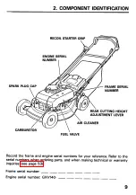 Предварительный просмотр 11 страницы Honda HRA215PDA Owner'S Manual