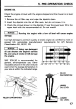 Предварительный просмотр 19 страницы Honda HRA215PDA Owner'S Manual