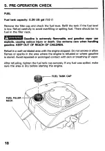 Предварительный просмотр 20 страницы Honda HRA215PDA Owner'S Manual