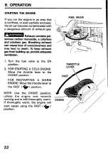 Preview for 24 page of Honda HRA215PDA Owner'S Manual