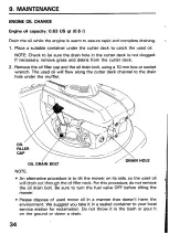 Preview for 36 page of Honda HRA215PDA Owner'S Manual