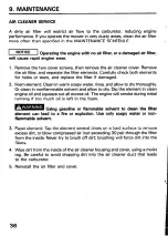 Preview for 38 page of Honda HRA215PDA Owner'S Manual