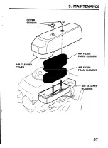 Предварительный просмотр 39 страницы Honda HRA215PDA Owner'S Manual