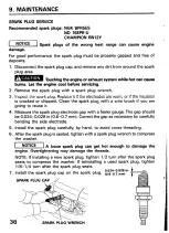 Предварительный просмотр 40 страницы Honda HRA215PDA Owner'S Manual