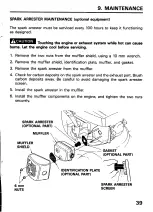 Предварительный просмотр 41 страницы Honda HRA215PDA Owner'S Manual