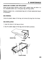 Preview for 45 page of Honda HRA215PDA Owner'S Manual