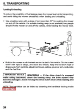 Preview for 38 page of Honda HRA215SXA Owner'S Manual