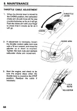 Preview for 48 page of Honda HRA215SXA Owner'S Manual