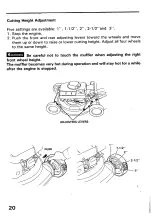 Preview for 22 page of Honda HRA216 Owner'S Manual