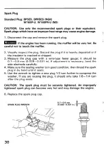 Preview for 32 page of Honda HRA216 Owner'S Manual