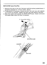 Preview for 33 page of Honda HRA216 Owner'S Manual