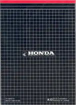 Preview for 43 page of Honda HRA216 Owner'S Manual