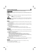 Preview for 8 page of Honda HRB476C Owner'S Manual