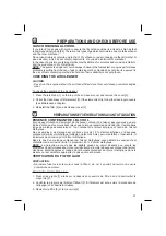 Preview for 21 page of Honda HRB476C Owner'S Manual