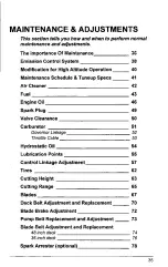 Preview for 43 page of Honda HRC 7013 Owner'S Manual