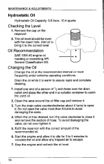 Preview for 62 page of Honda HRC 7013 Owner'S Manual