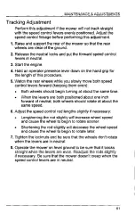 Preview for 69 page of Honda HRC 7013 Owner'S Manual