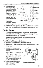 Preview for 73 page of Honda HRC 7013 Owner'S Manual