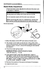 Preview for 80 page of Honda HRC 7013 Owner'S Manual