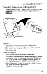 Preview for 81 page of Honda HRC 7013 Owner'S Manual