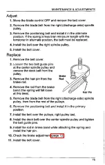 Preview for 83 page of Honda HRC 7013 Owner'S Manual