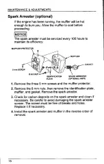 Preview for 86 page of Honda HRC 7013 Owner'S Manual