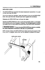 Предварительный просмотр 13 страницы Honda HRC215 Owner'S Manual