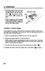 Предварительный просмотр 26 страницы Honda HRC215 Owner'S Manual