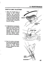 Предварительный просмотр 43 страницы Honda HRC215 Owner'S Manual