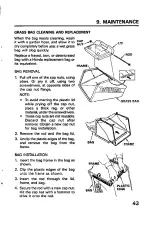 Предварительный просмотр 45 страницы Honda HRC215 Owner'S Manual