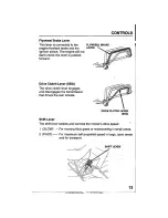 Preview for 15 page of Honda HRC215PDA Owner'S Manual