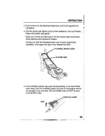 Preview for 27 page of Honda HRC215PDA Owner'S Manual