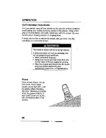 Preview for 32 page of Honda HRC215PDA Owner'S Manual