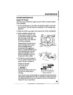 Preview for 45 page of Honda HRC215PDA Owner'S Manual