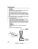 Preview for 46 page of Honda HRC215PDA Owner'S Manual