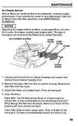 Preview for 51 page of Honda HRC215SXA Owner'S Manual