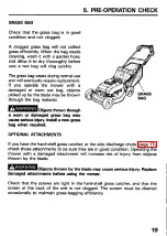 Предварительный просмотр 21 страницы Honda HRC216 Owner'S Manual