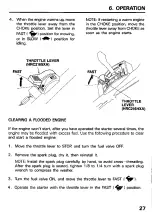 Предварительный просмотр 29 страницы Honda HRC216 Owner'S Manual