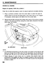 Предварительный просмотр 40 страницы Honda HRC216 Owner'S Manual