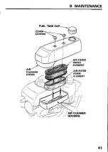 Предварительный просмотр 43 страницы Honda HRC216 Owner'S Manual